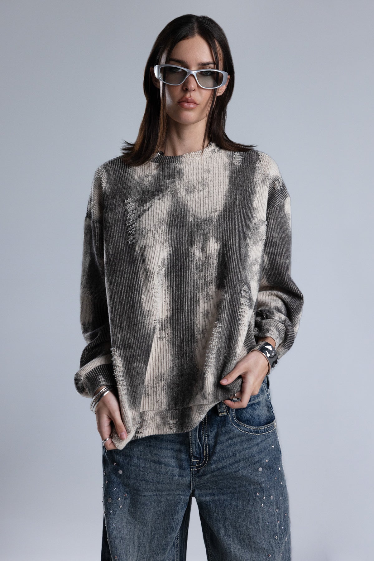 Amelia Tie Dye Sweater - Image 3