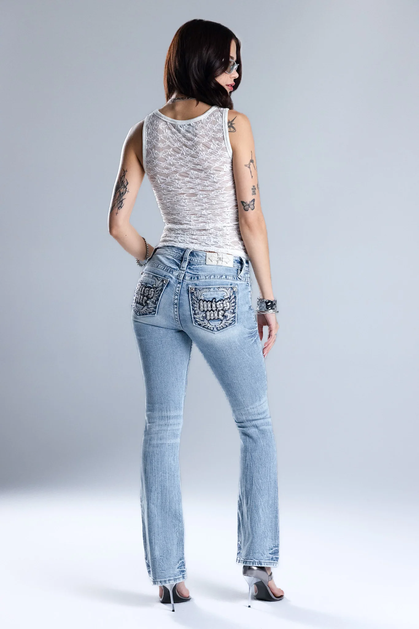 Ariyah Wing Bootcut Jeans - Image 3