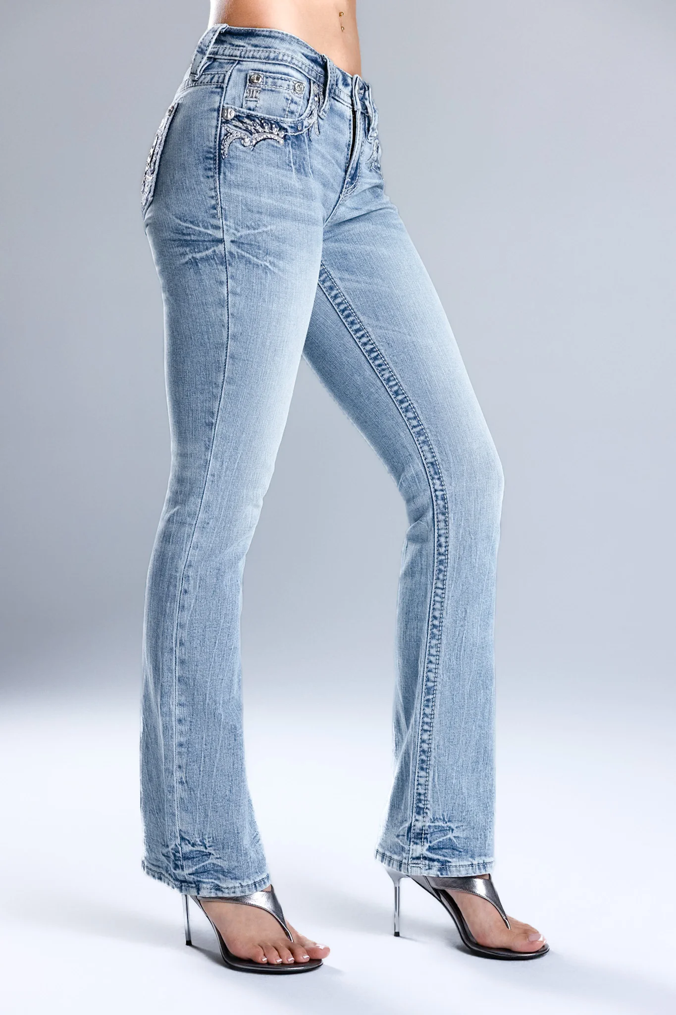 Ariyah Wing Bootcut Jeans - Image 6