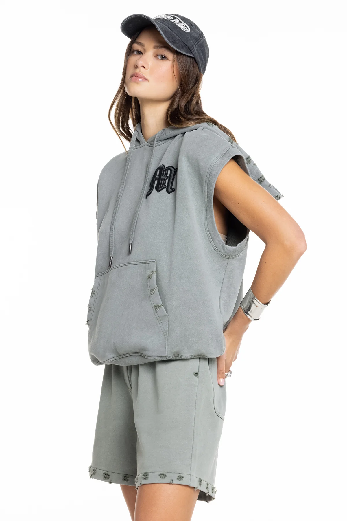 Aubrie Sleeveless Hoodie - Image 5