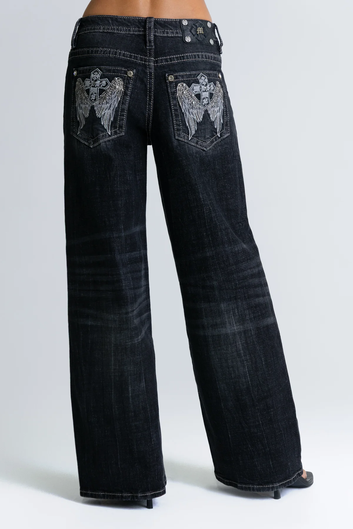 Covet Baggy Wide Jeans - Image 2