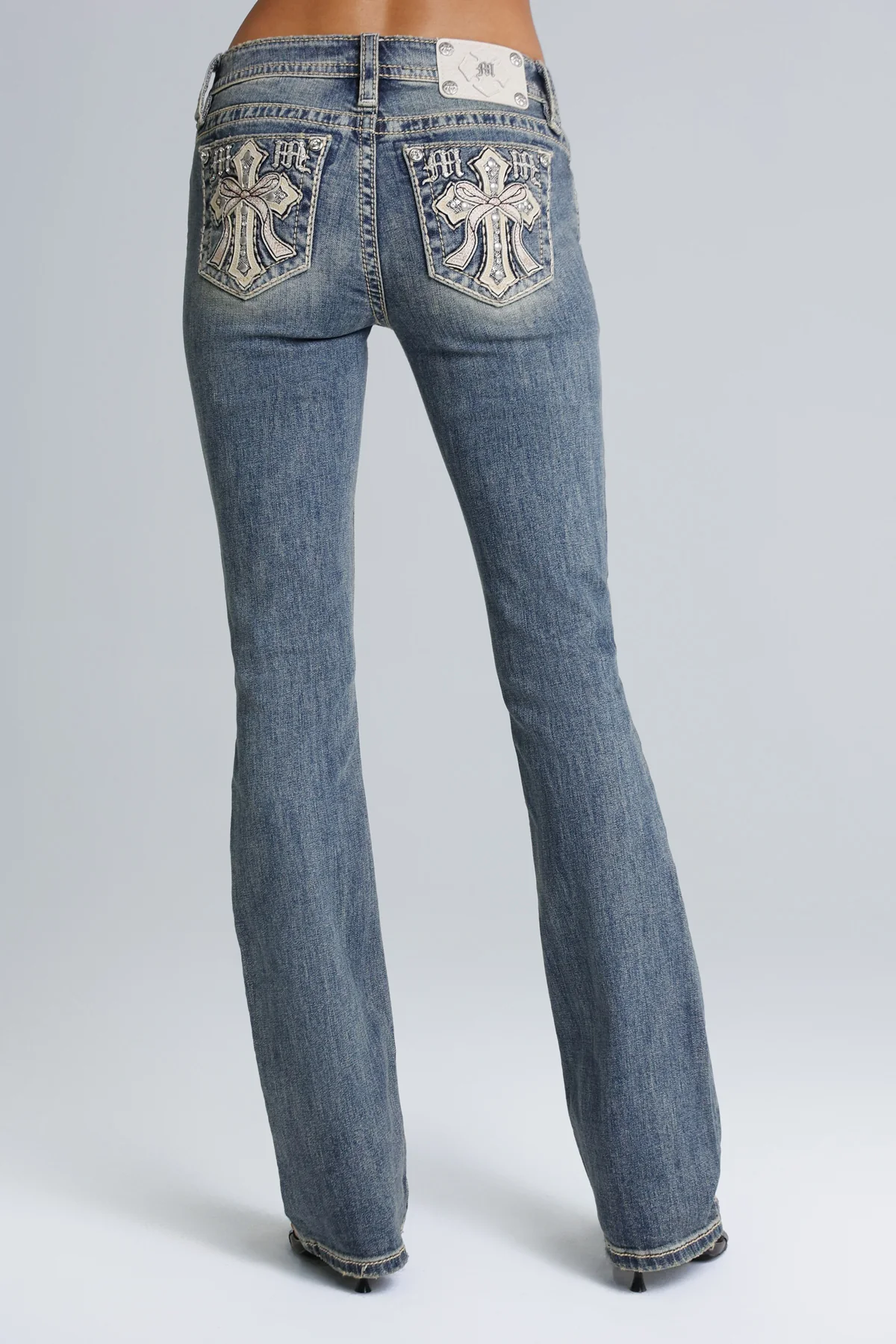 Dolly Low Rise Bootcut Jeans - Image 5