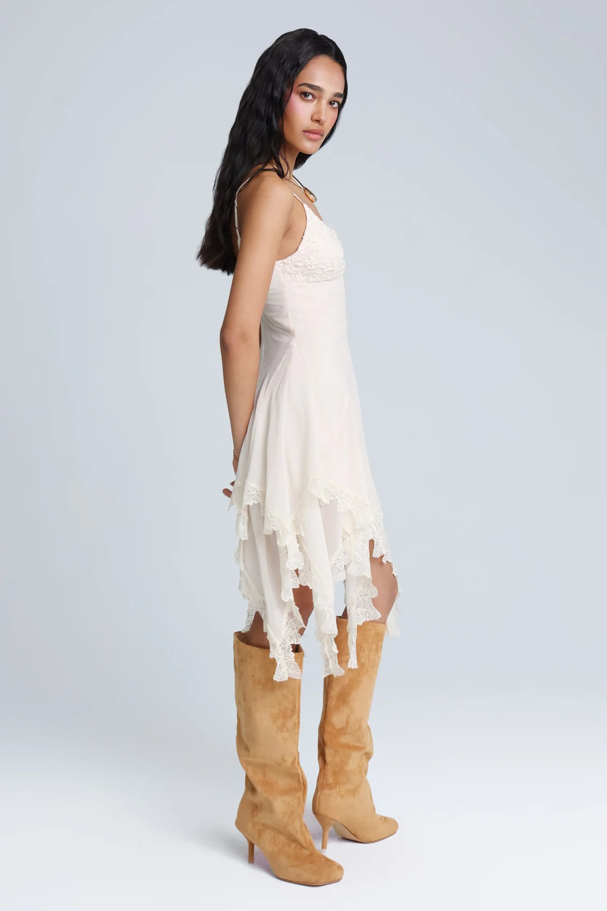 Ester Lace Midi Dress - Image 3