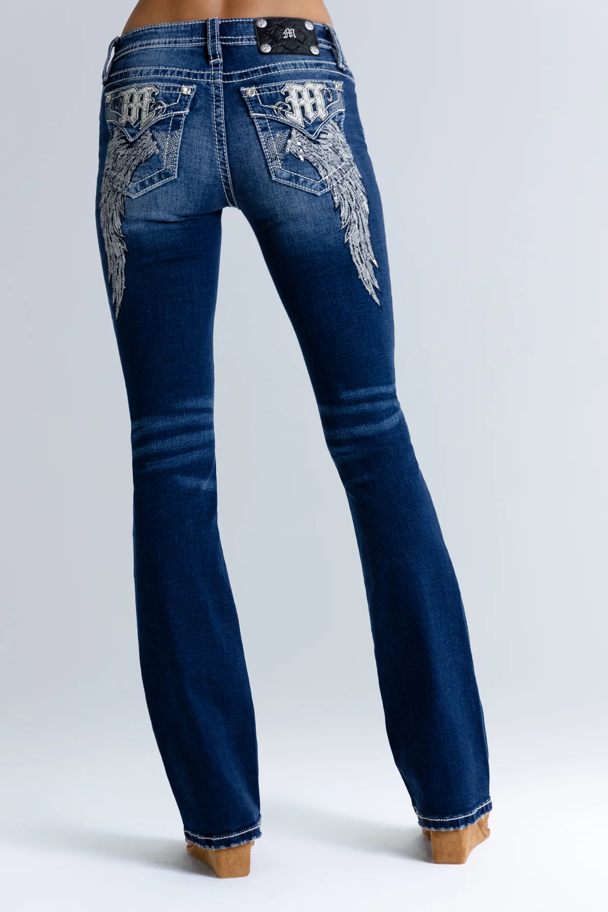 Ethereal Low Rise Bootcut Jeans - Image 8