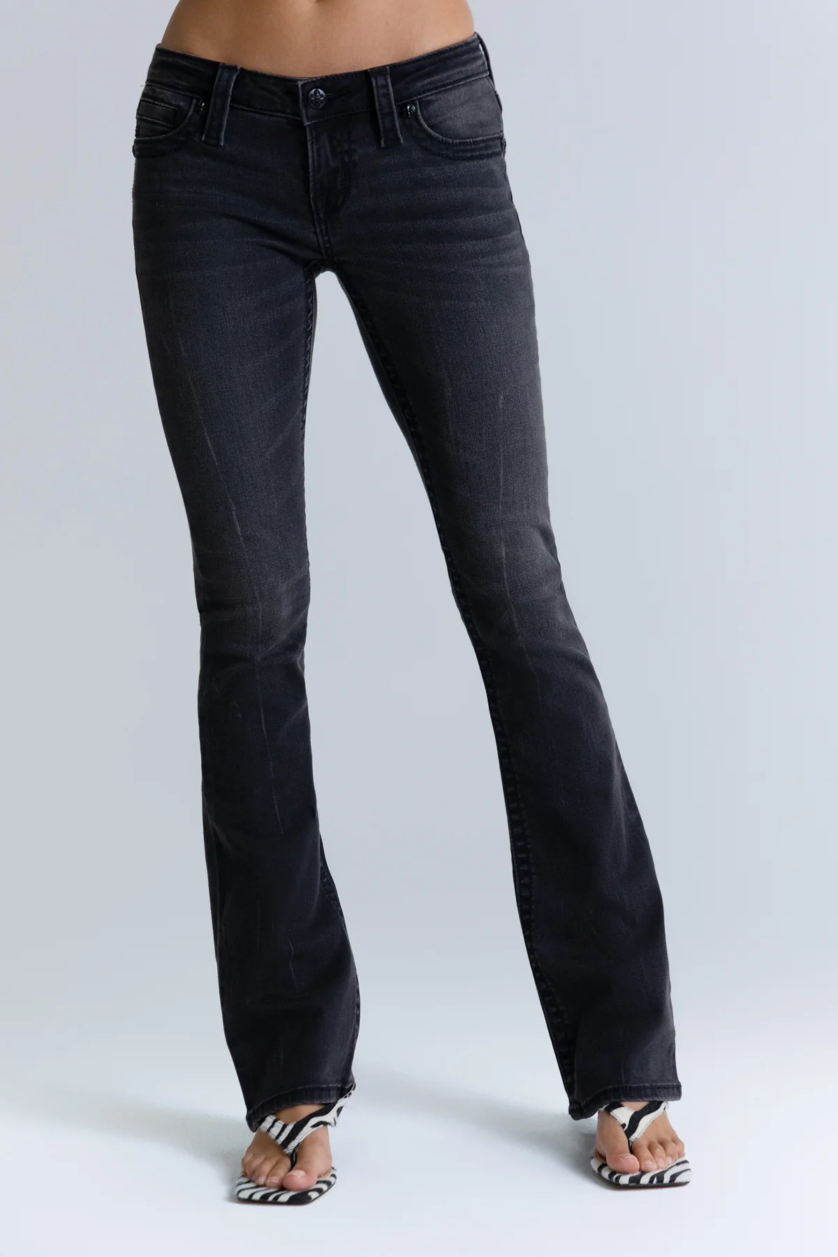 Gabbriette Low Rise Bootcut Jeans - Image 3