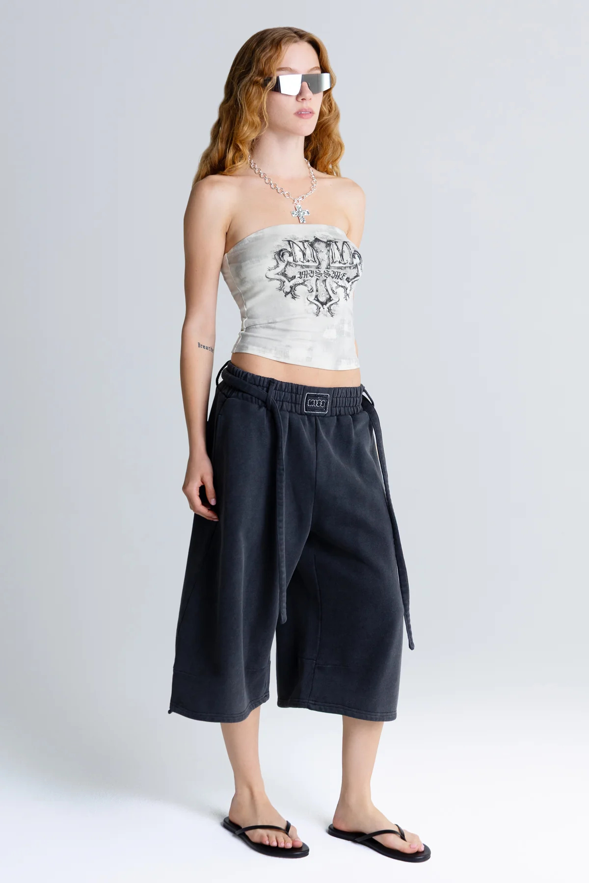 Hex Graphic Tube Top - Image 6