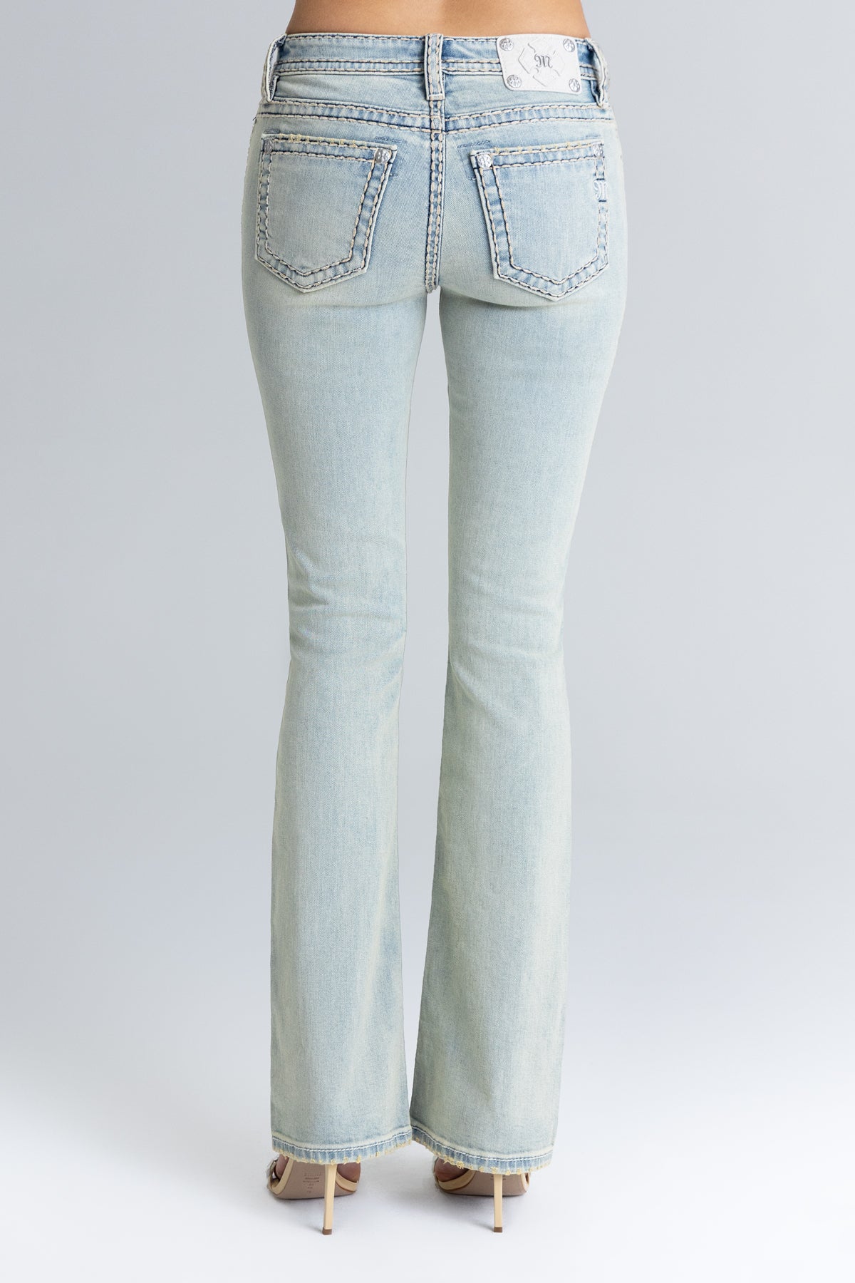 Imali Stitched Bootcut Jeans - Image 7