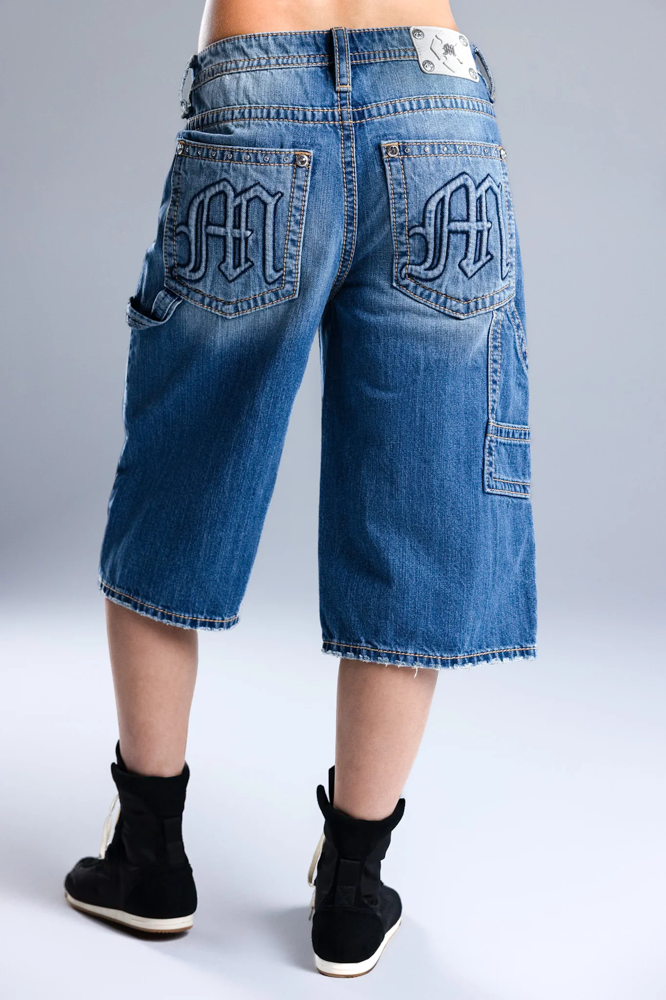 Kaitlyn Baggy Utility Jorts - Image 6