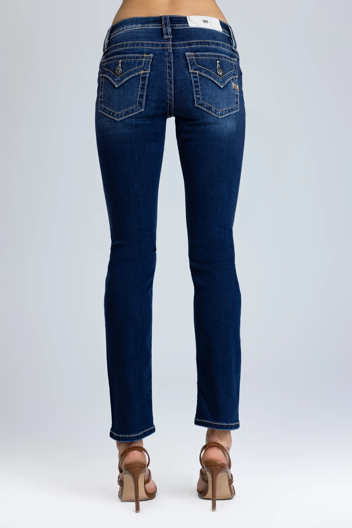 Kenzie Flap Pocket Straight Jeans - Image 6