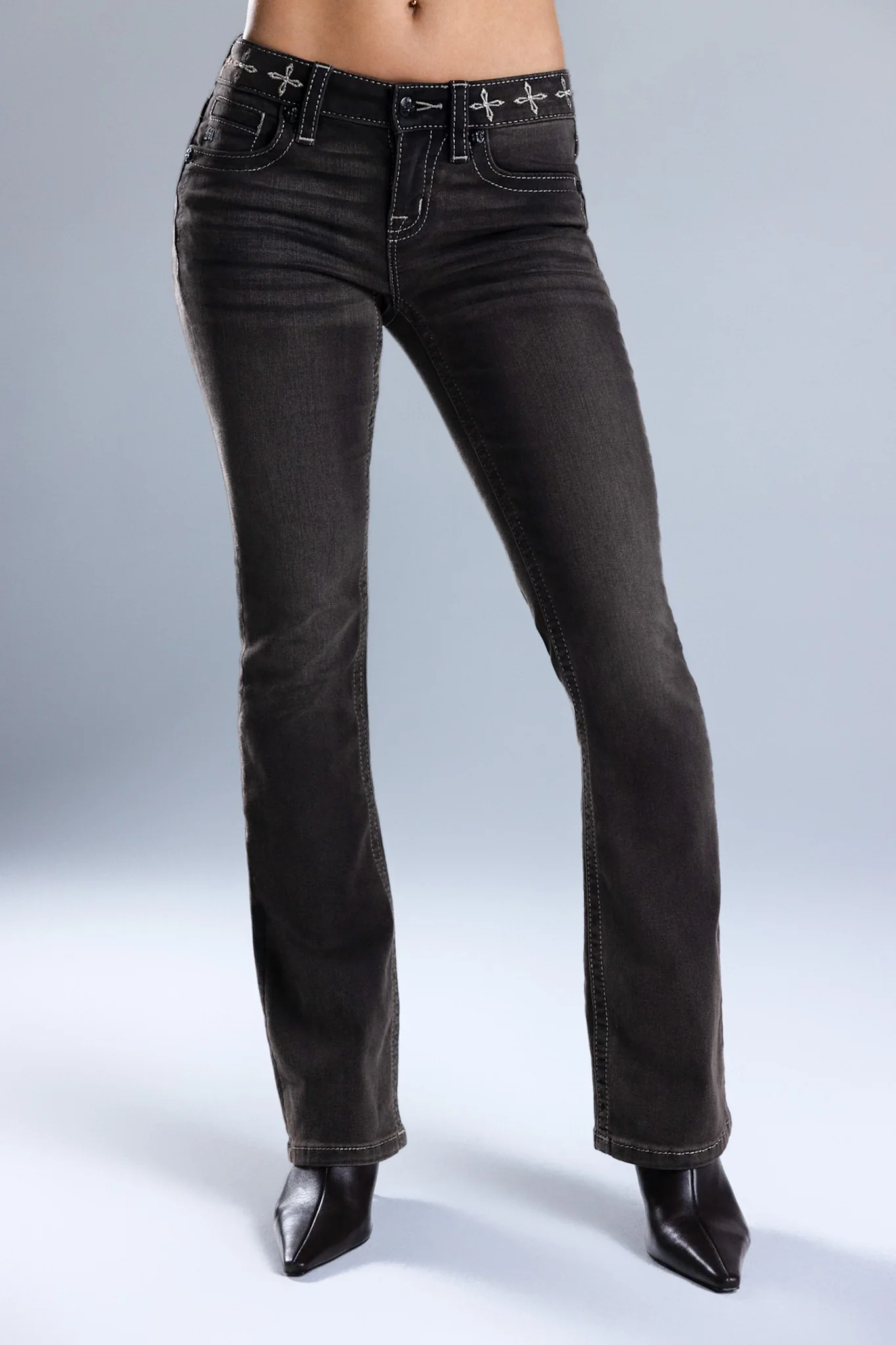 Kristen Low Rise Bootcut Jeans - Image 5