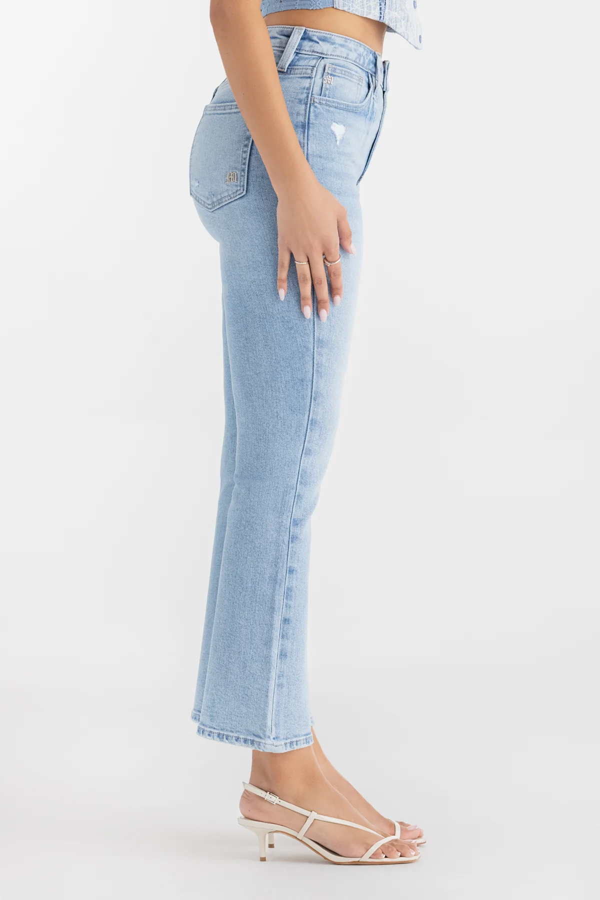 Livia Flare Crop - Image 5