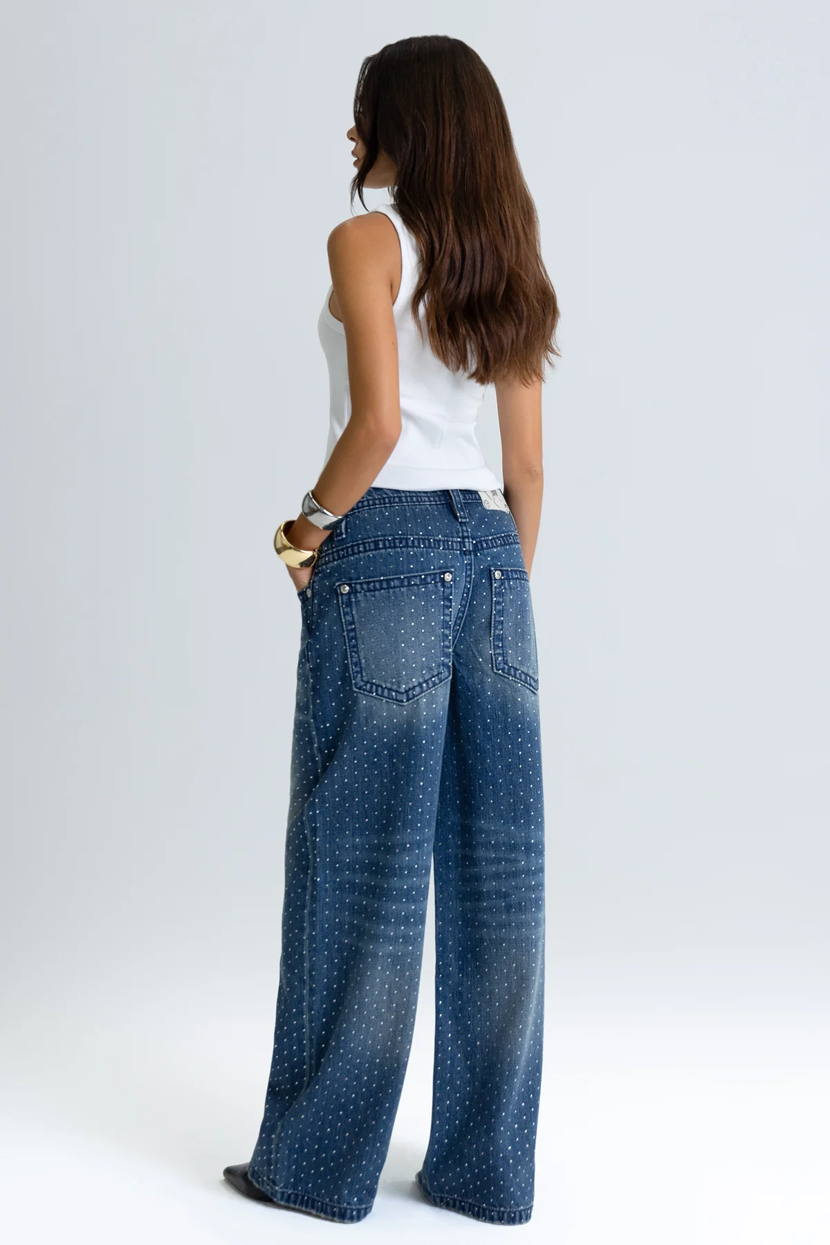 Madonna Baggy Wide Jeans - Image 5