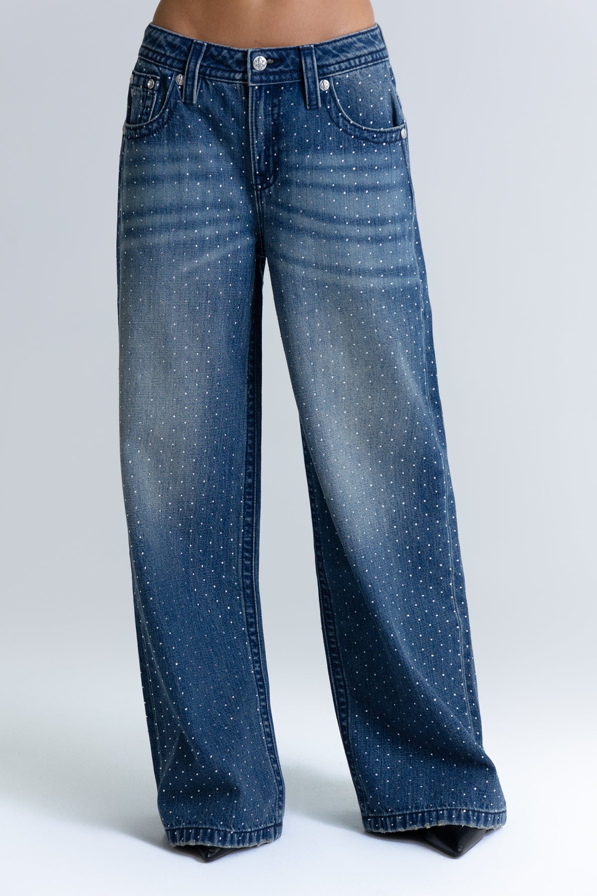 Madonna Baggy Wide Jeans - Image 6