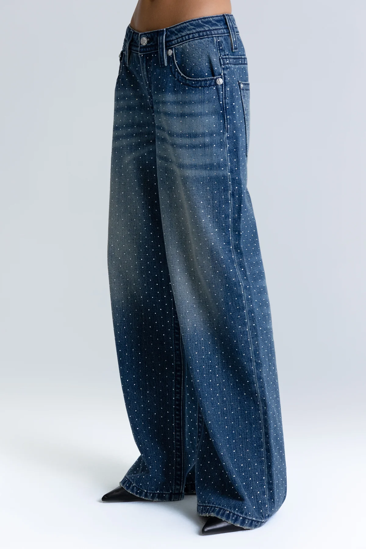 Madonna Baggy Wide Jeans - Image 7