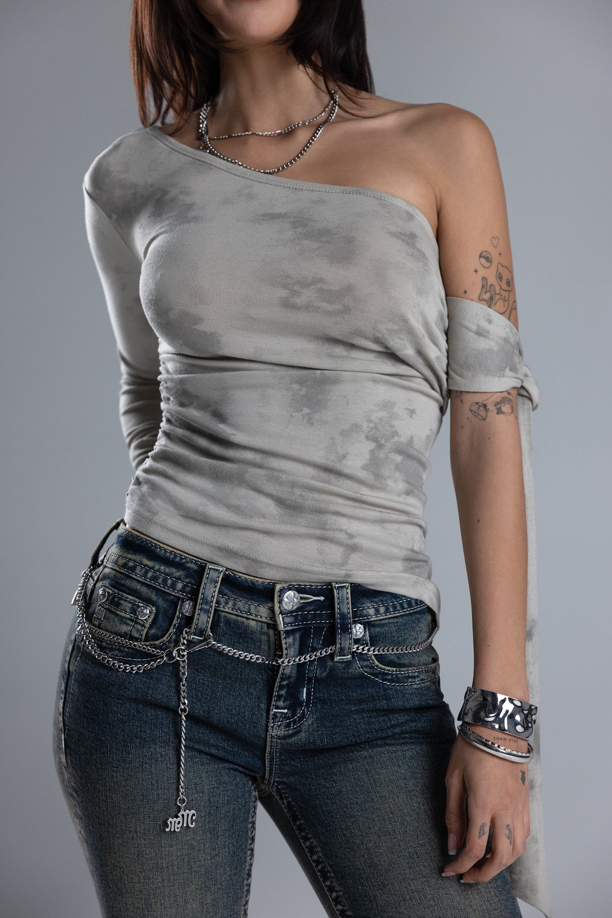 Maive One Shoulder Top - Image 2