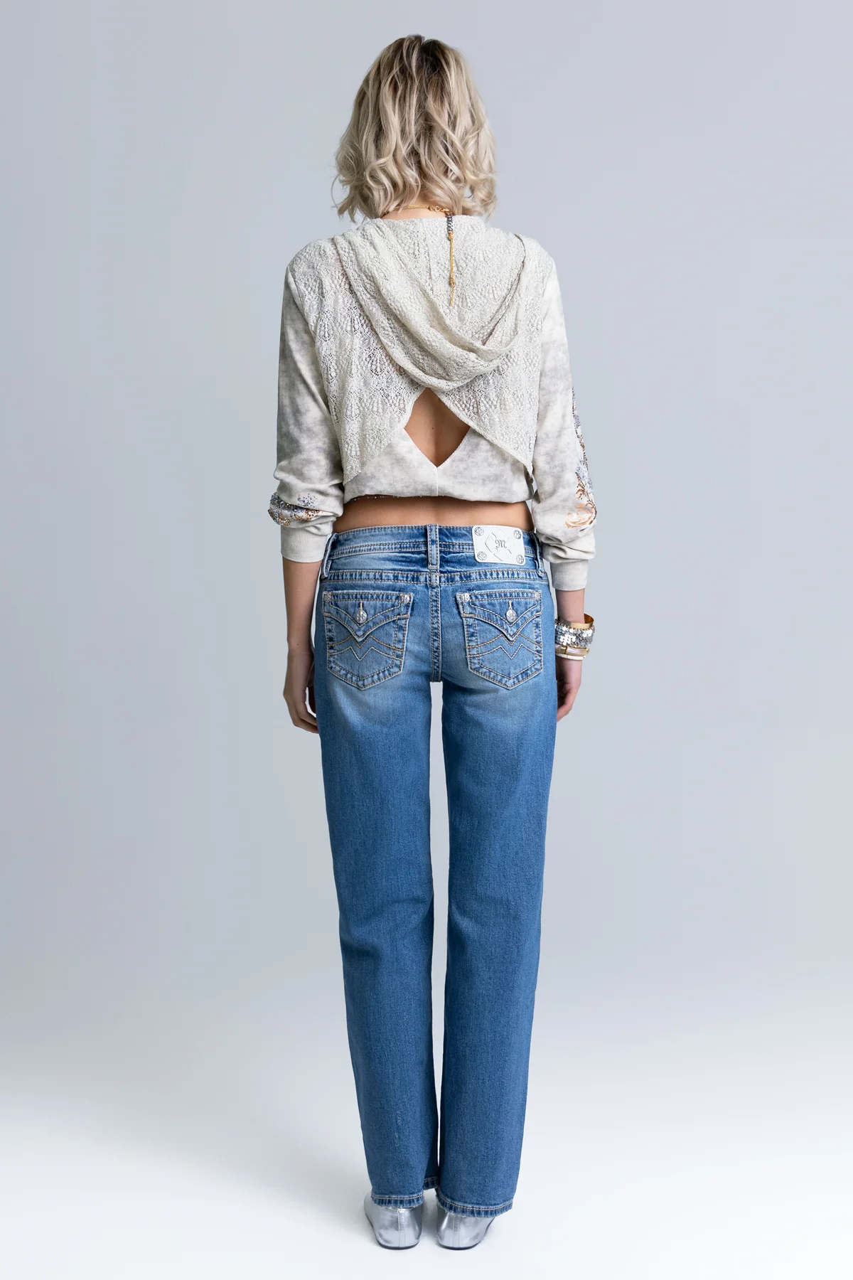 Mina M Low Rise Slim Wide - Image 7