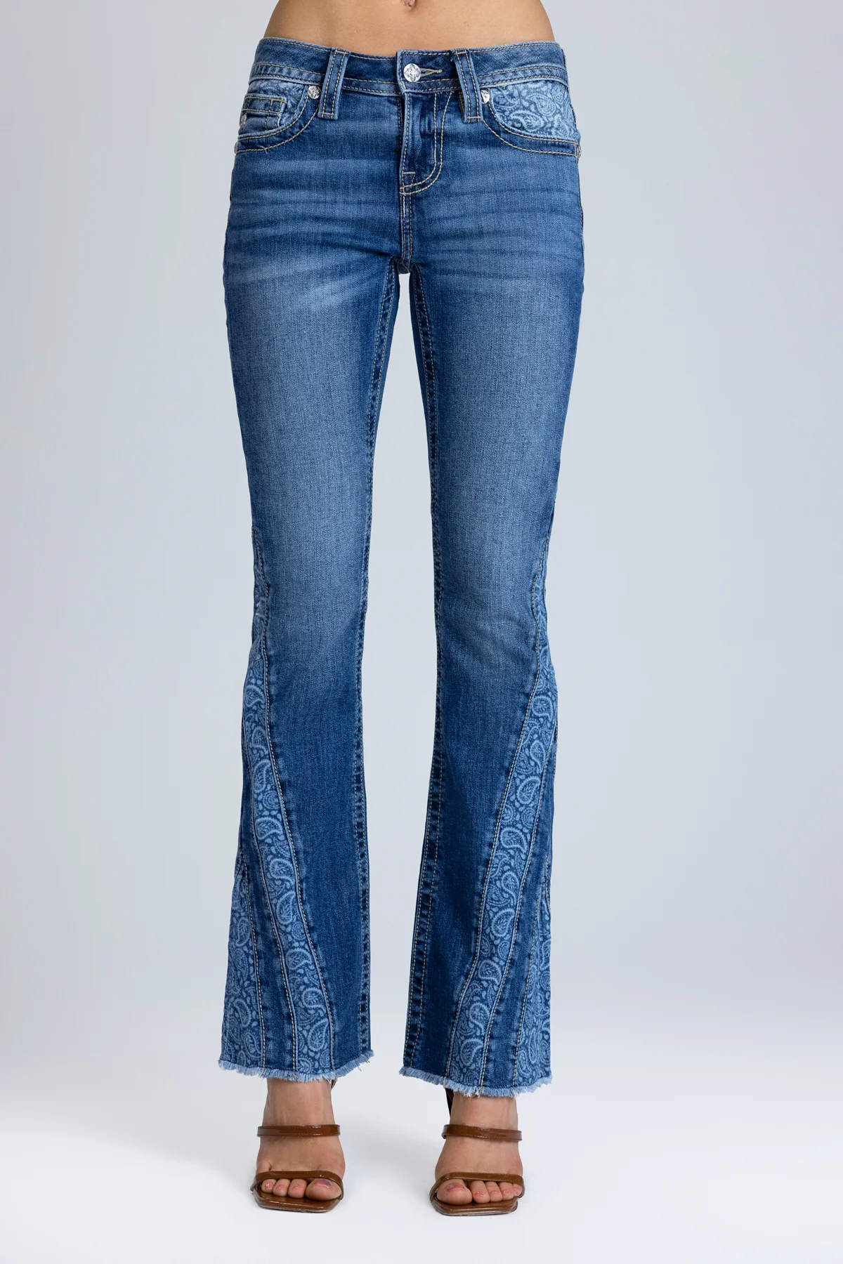 Monica Slit Bootcut Jeans - Image 3