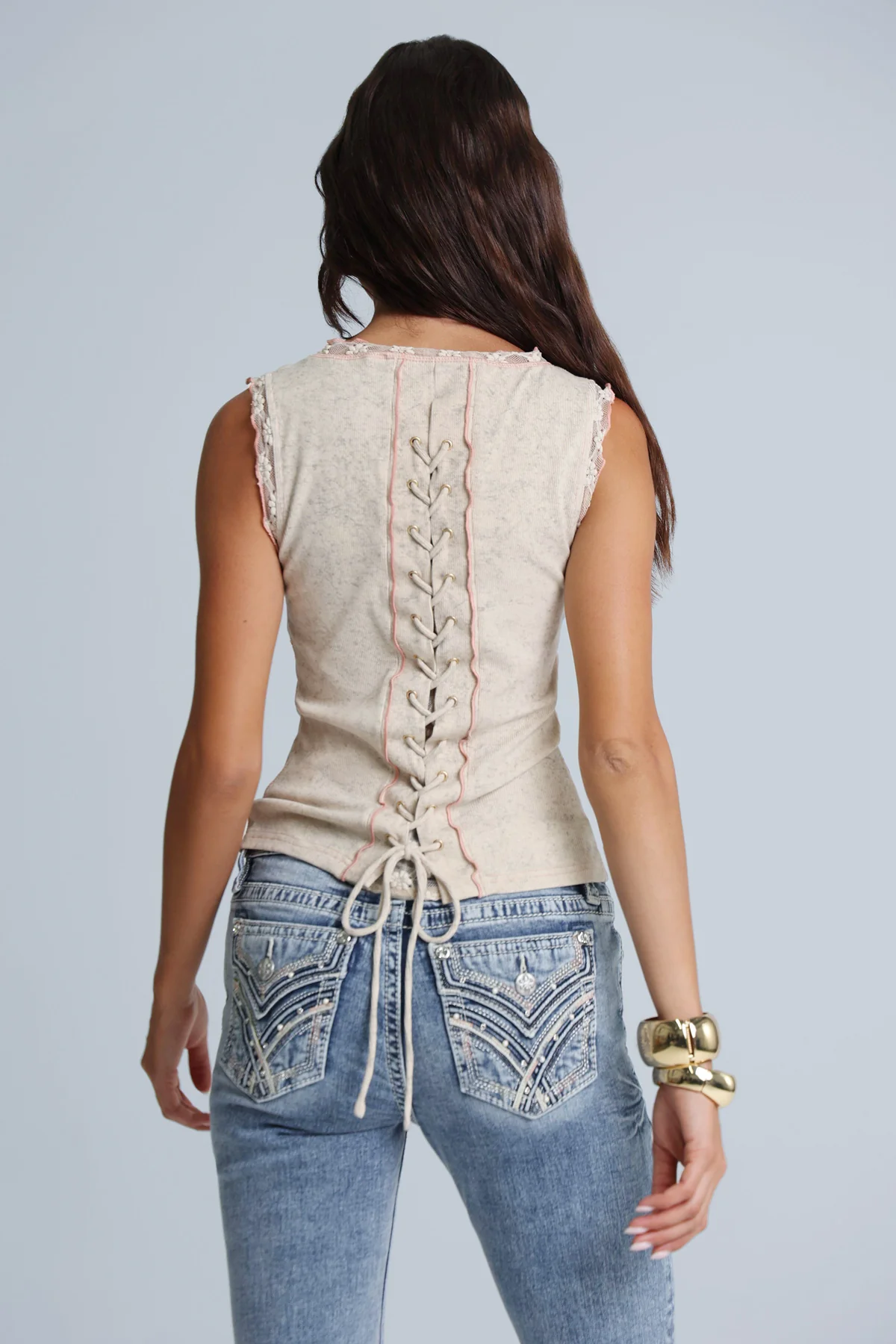 Nia Ribbed Tank - Image 2