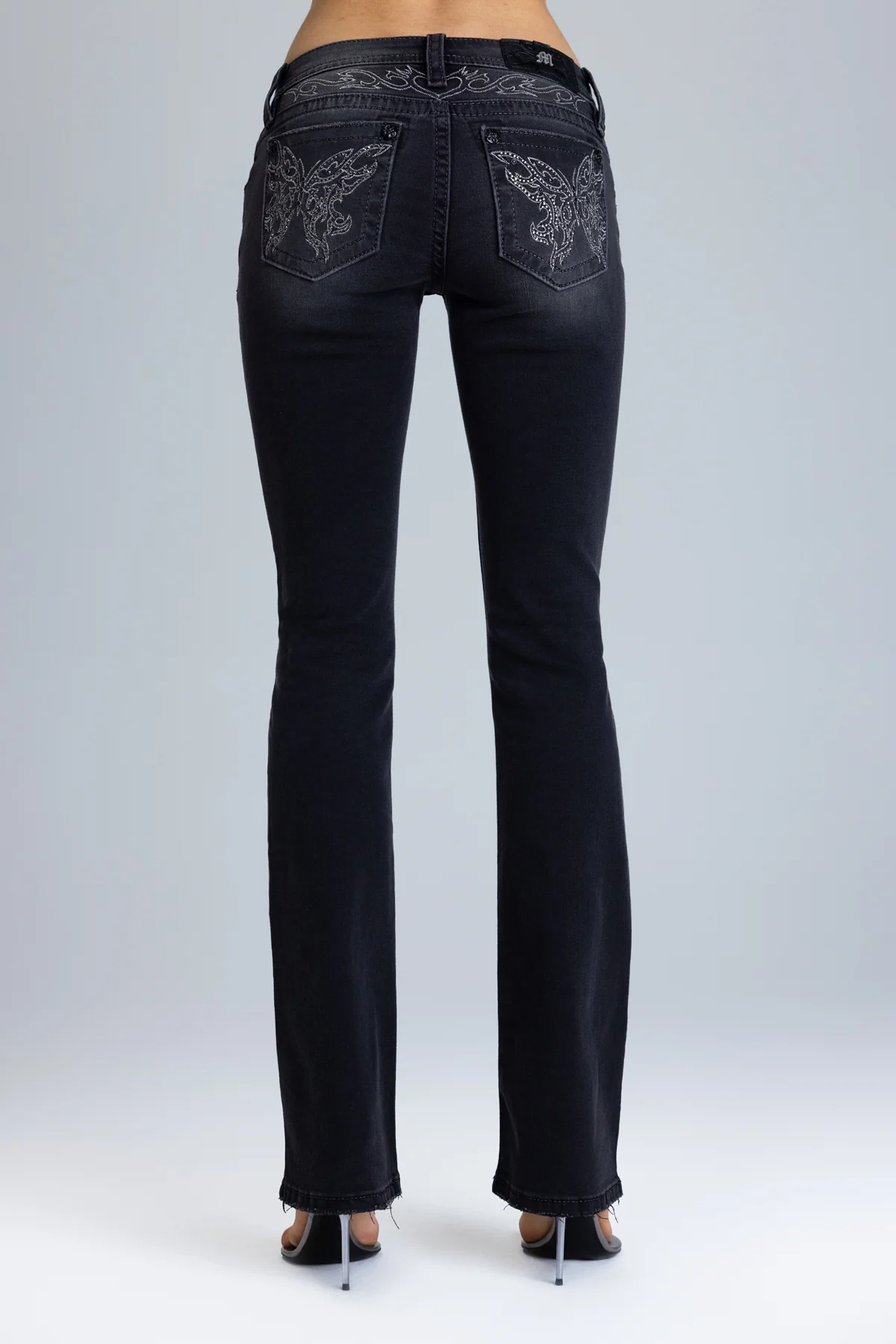 Risa Butterfly Low Rise Bootcut Jeans - Image 2