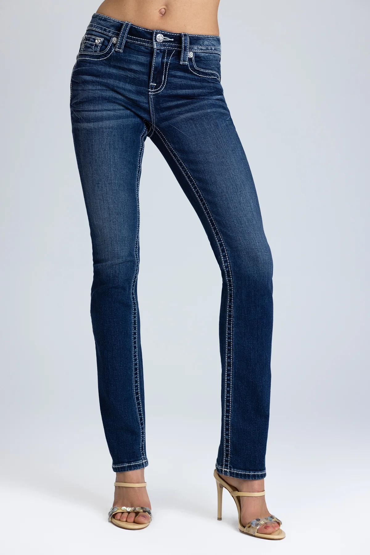 Riyon Wings Straight Jeans - Image 5