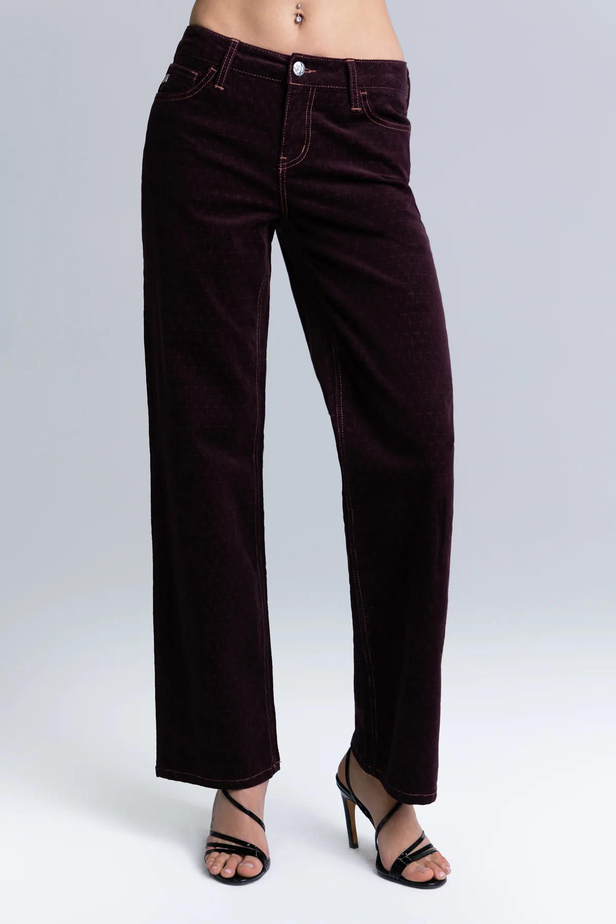 Ruby Velour Slim Wide - Image 4