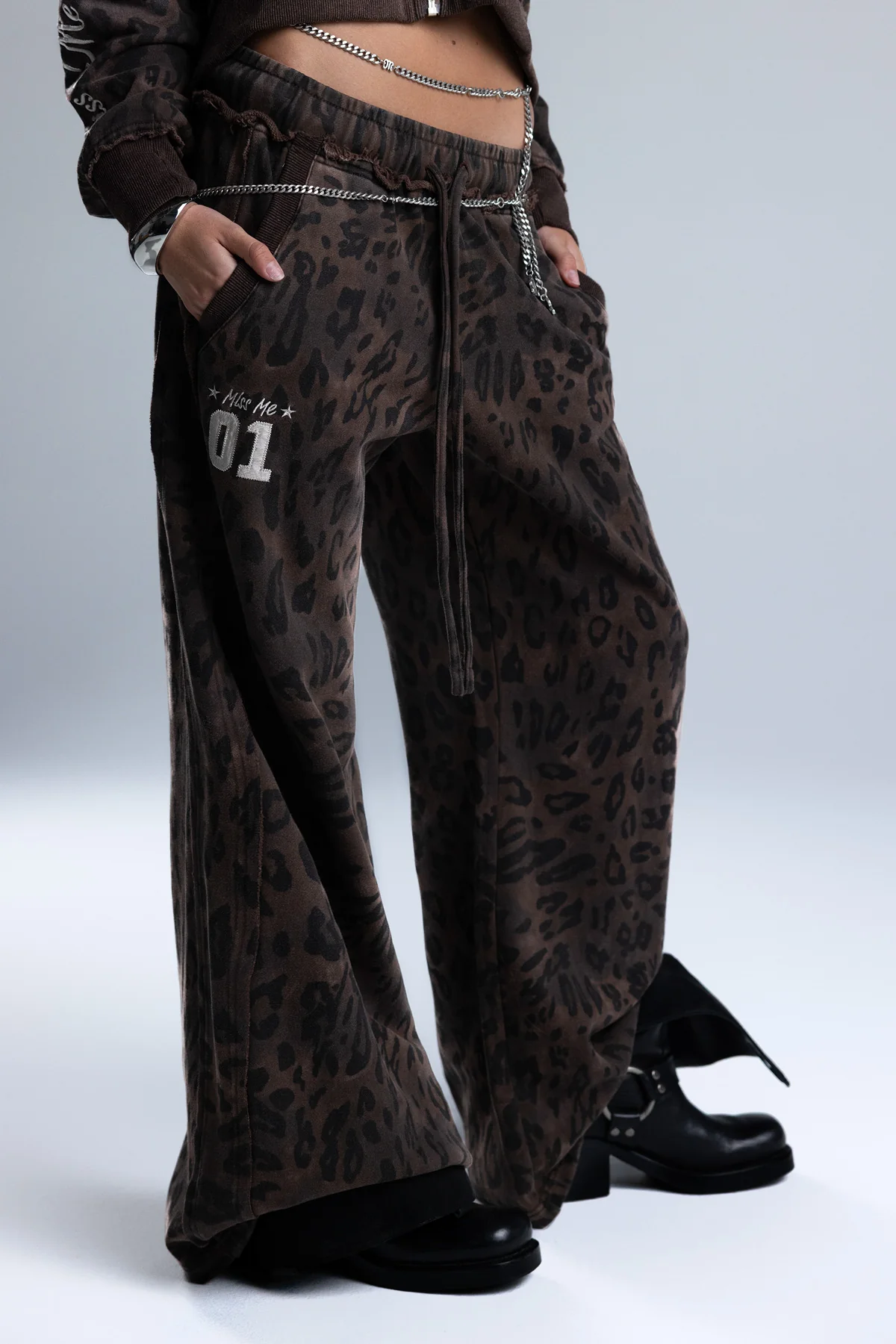 Sidney Leopard Sweatpants - Image 3