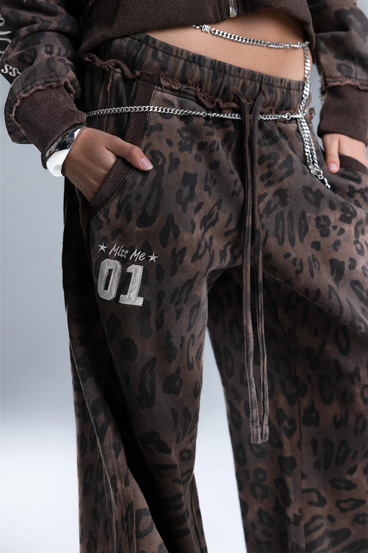 Sidney Leopard Sweatpants - Image 4