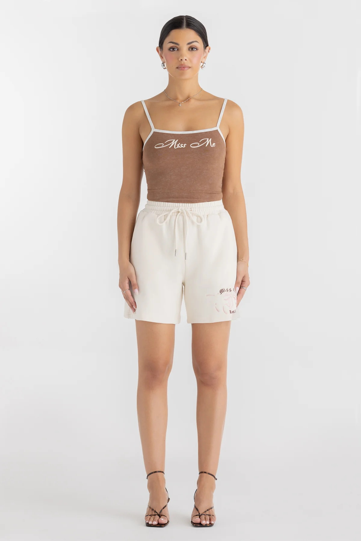 Soleil Ribbon Sweatshorts - Image 3