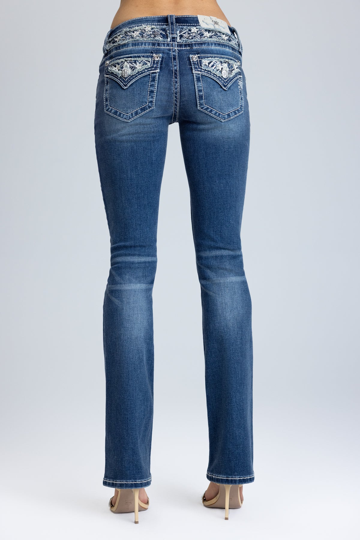 Starlit Low Rise Bootcut Jeans - Image 2