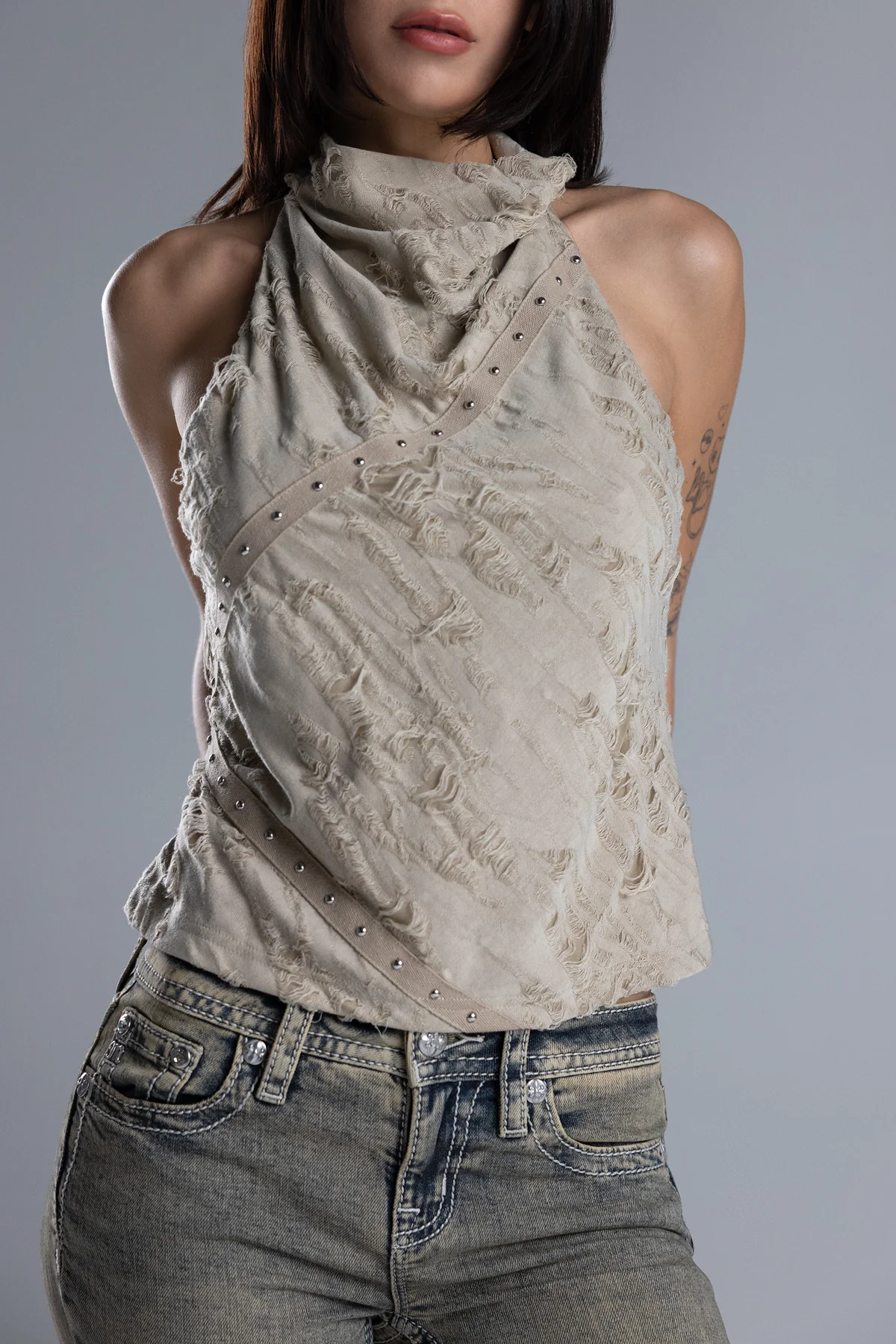 Susej Cowl Neck Top - Image 2