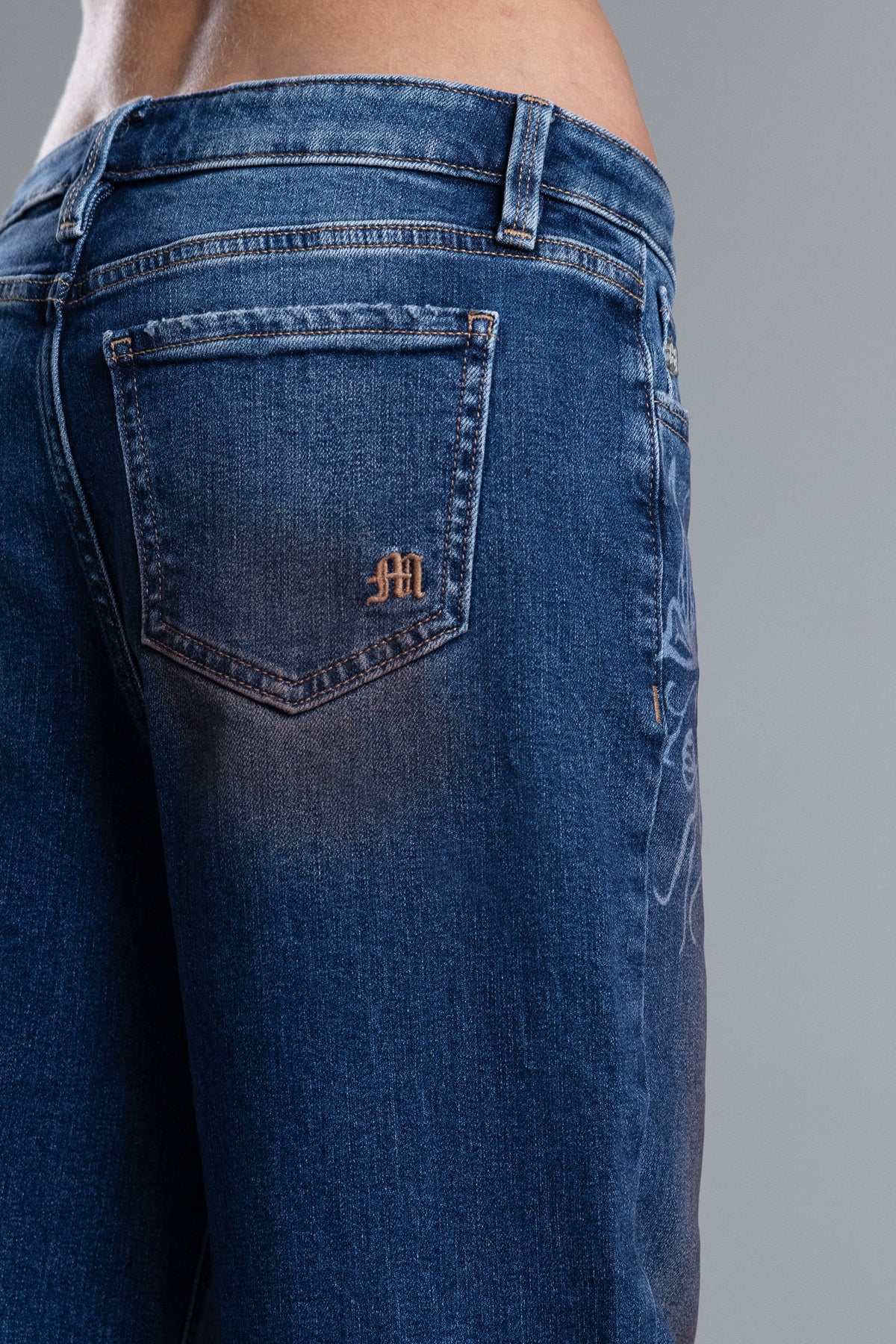 Vanessa Vintage Baggy Jeans - Image 3