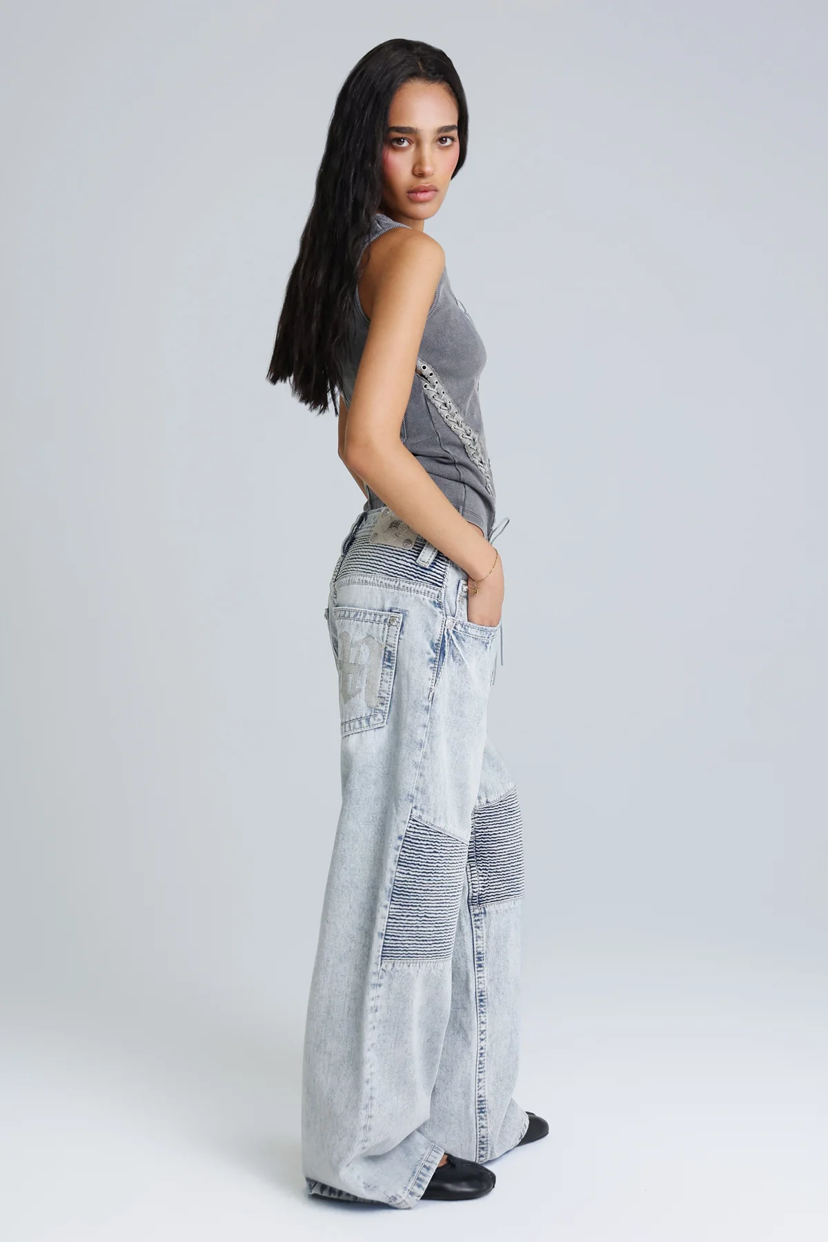 Waverly Baggy Wide Jeans - Image 3